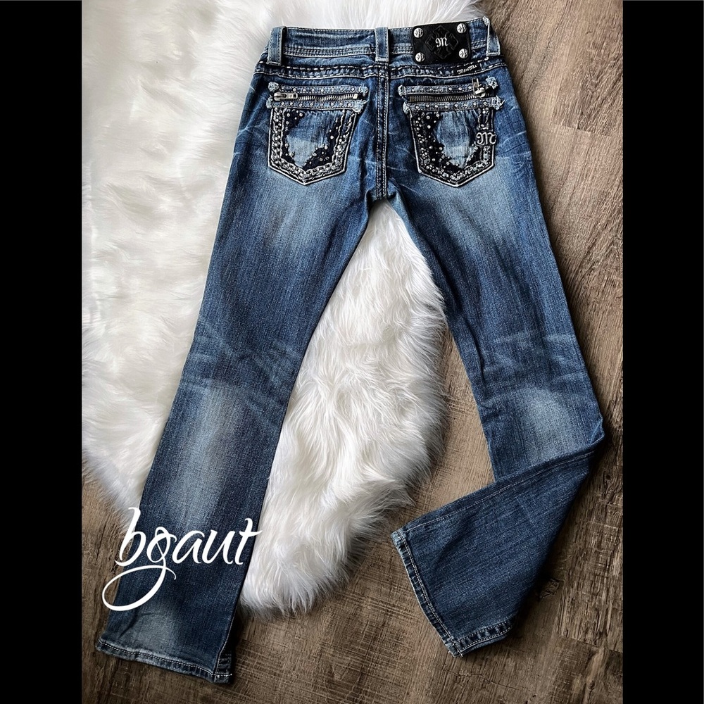 Miss Me Boot Jeans Style JE5732BR- 25 - Picture 14 of 14
